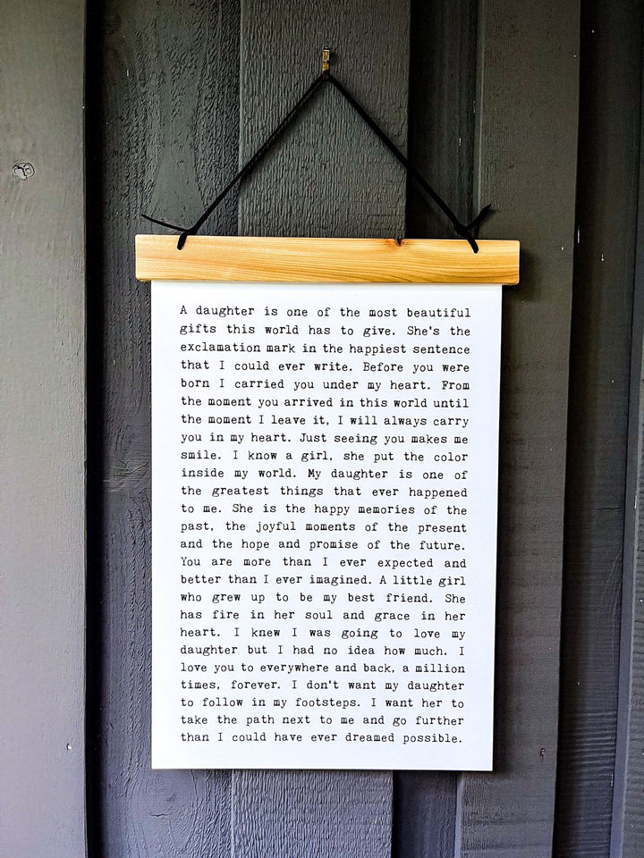 Hang Tight - Typewriter Line - Daughter - Cedar Mountain Studios