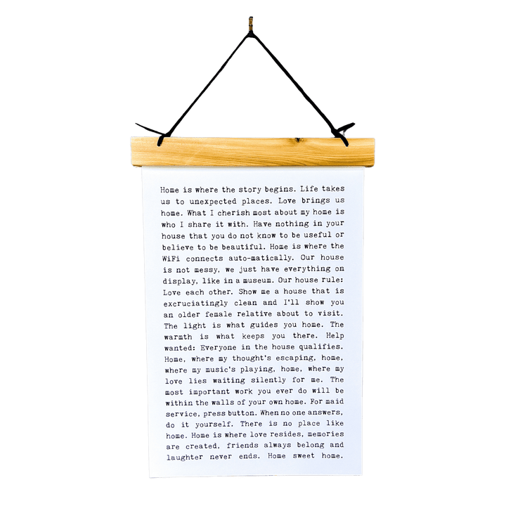 Hang Tight - Typewriter Line - Home - Cedar Mountain Studios