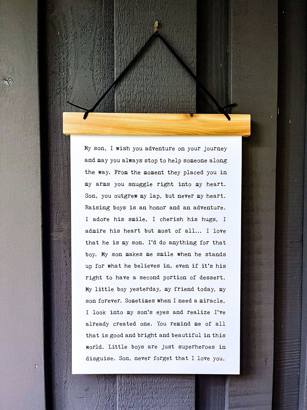 Hang Tight - Typewriter Line - Son - Cedar Mountain Studios