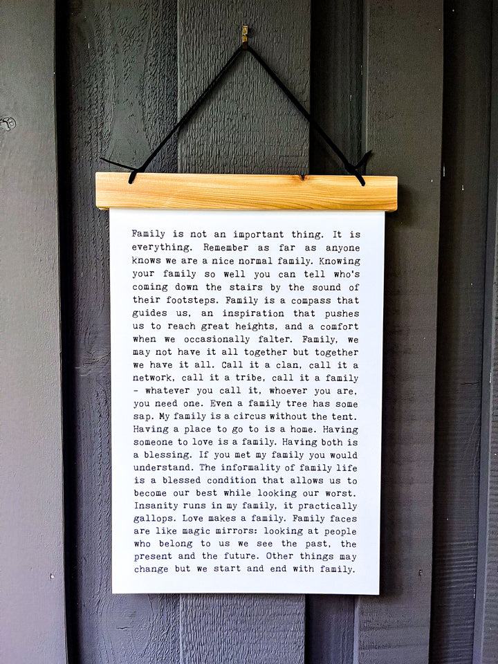 Hang Tight - Typewriter Line - Family