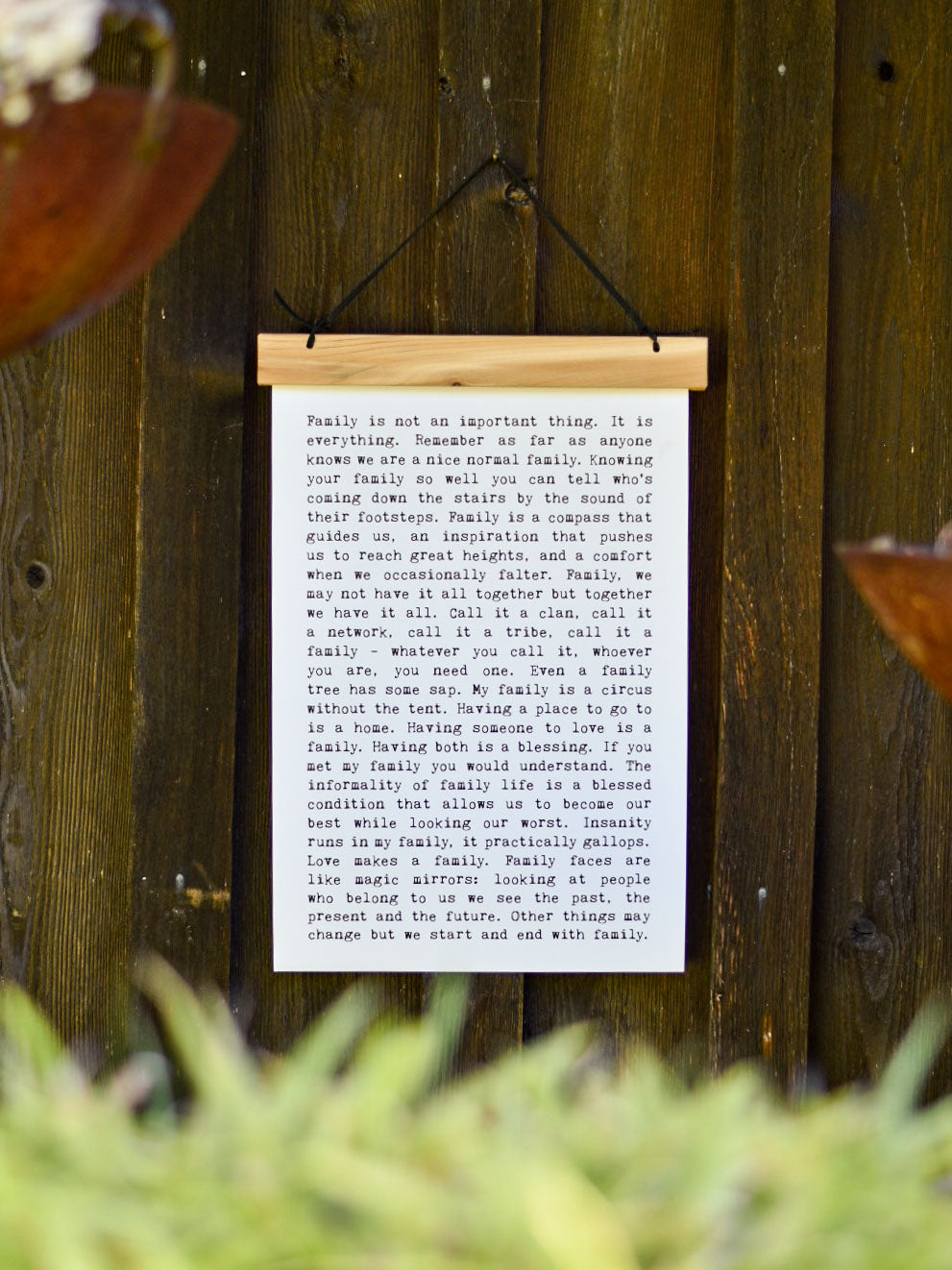 Hang Tight - Typewriter Line - Friendship