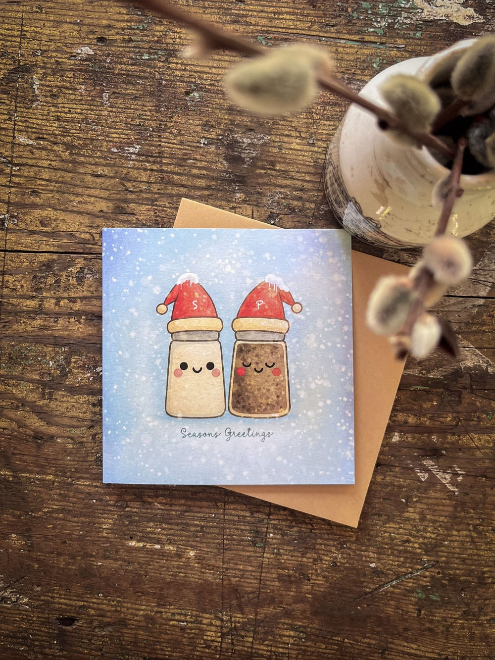 Keepsake Cards - Christmas Card - Seasons Greetings - Cedar Mountain Studios