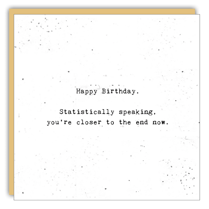 Keepsake Cards - Little Gem - Statistically speaking - Cedar Mountain Studios