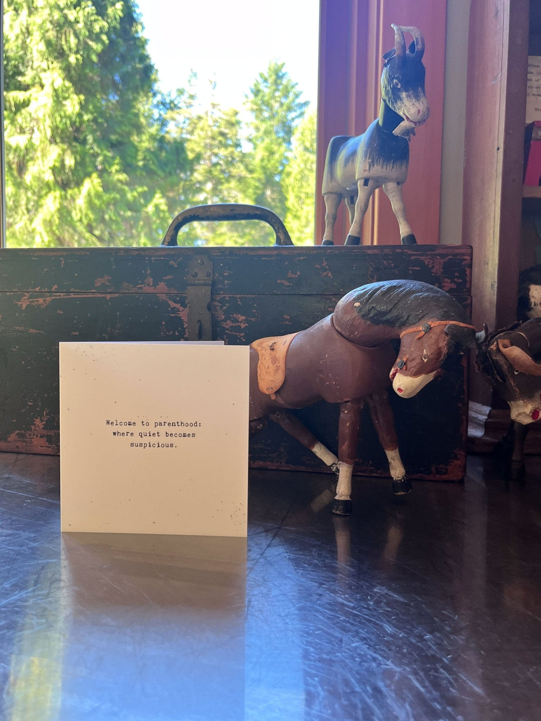 Keepsake Cards - Little Gem - Welcome to parenthood - Cedar Mountain Studios