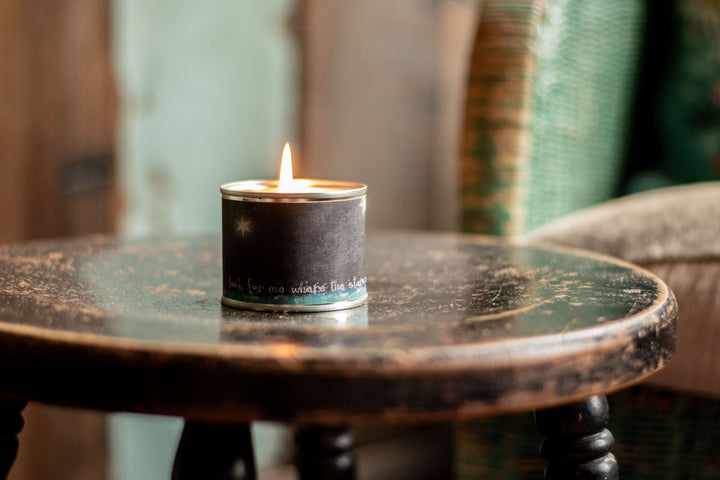 Lost & Found Candle - Look for me - Cedar Mountain Studios