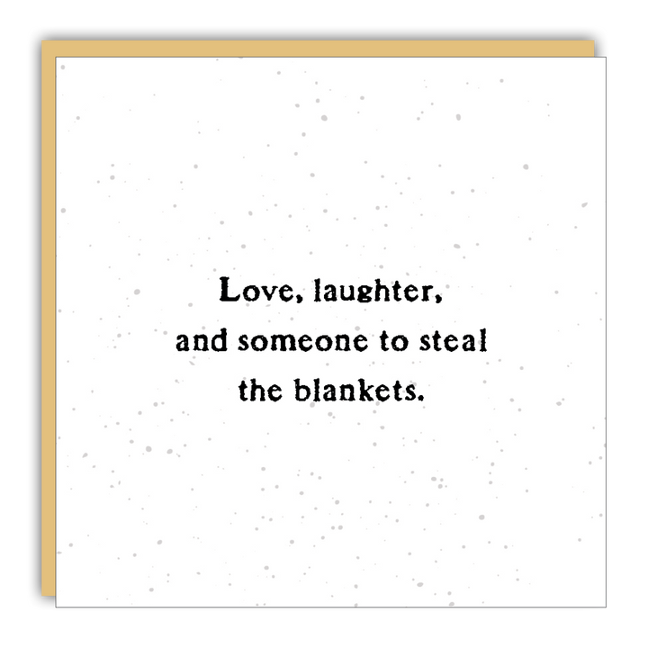 Gift Enclosure - Little Gem - Love, laughter and someone