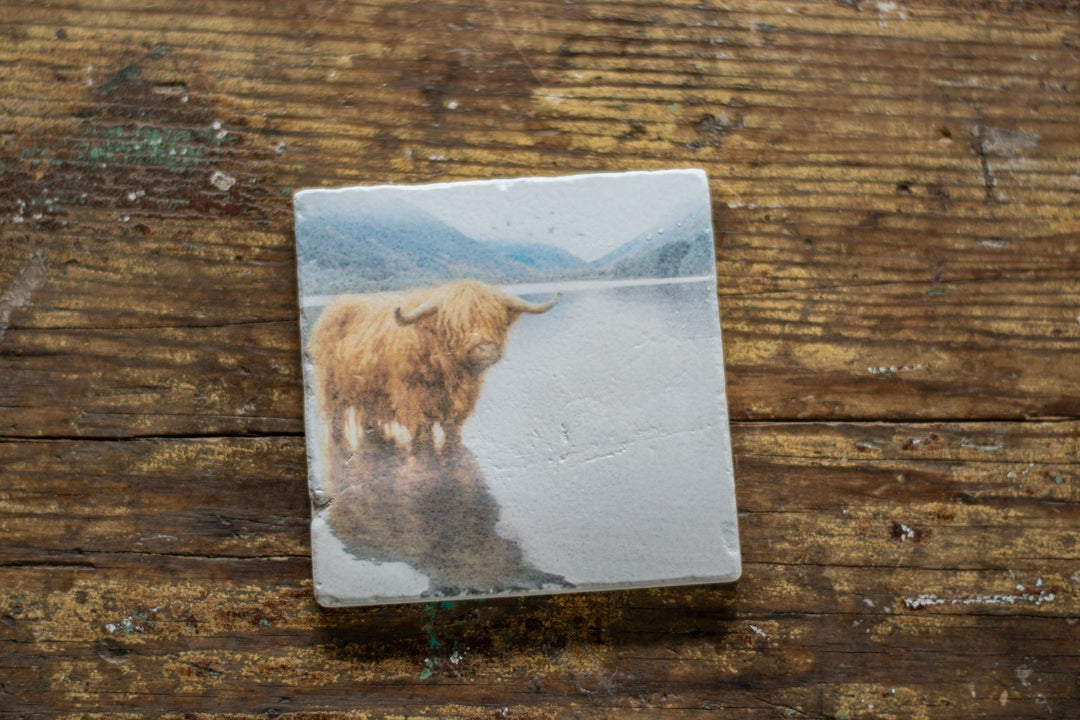 Marble Coasters - Highland Wading - Cedar Mountain Studios