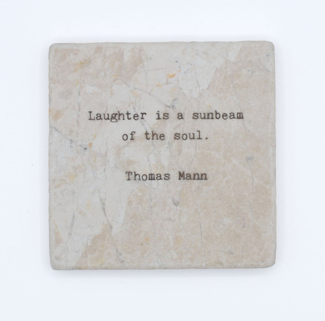 Marble Coasters - Little Gem - Laughter Is The Sunbeam Of The Soul - Cedar Mountain Studios