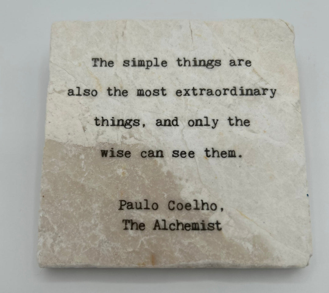 Marble Coasters - Little Gem - The Simple Things - Cedar Mountain Studios