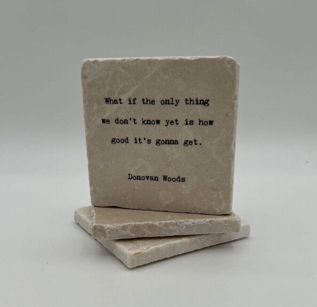 Marble Coasters - Little Gem - What if the Only Thing - Cedar Mountain Studios