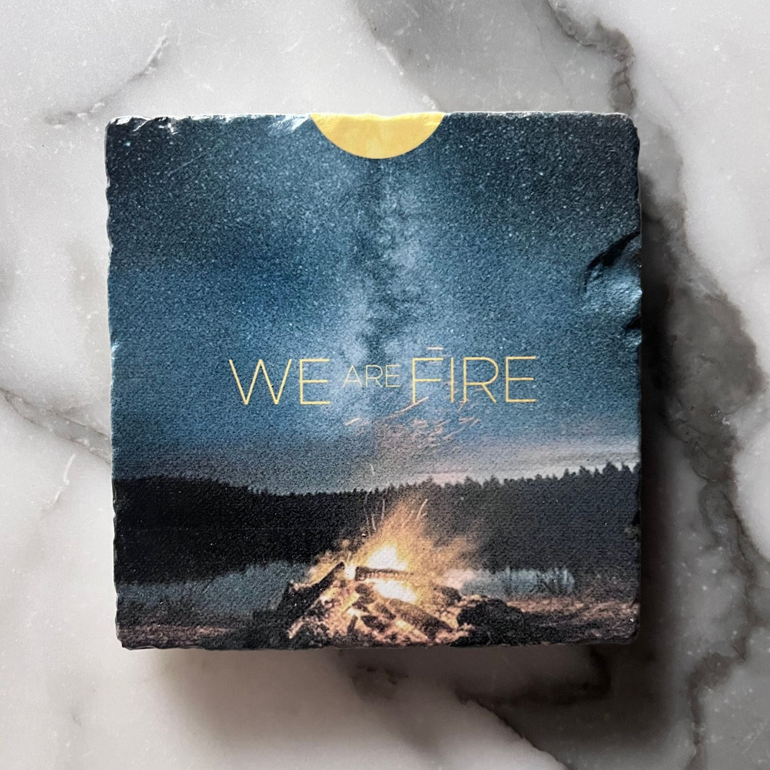 Marble Coasters - We are fire - Cedar Mountain Studios