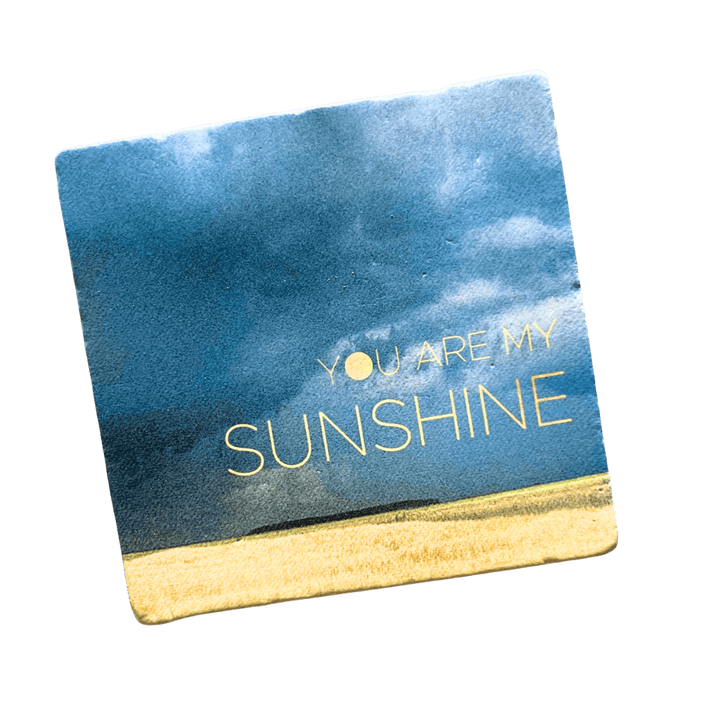 Marble Coasters - You are my sunshine - Cedar Mountain Studios