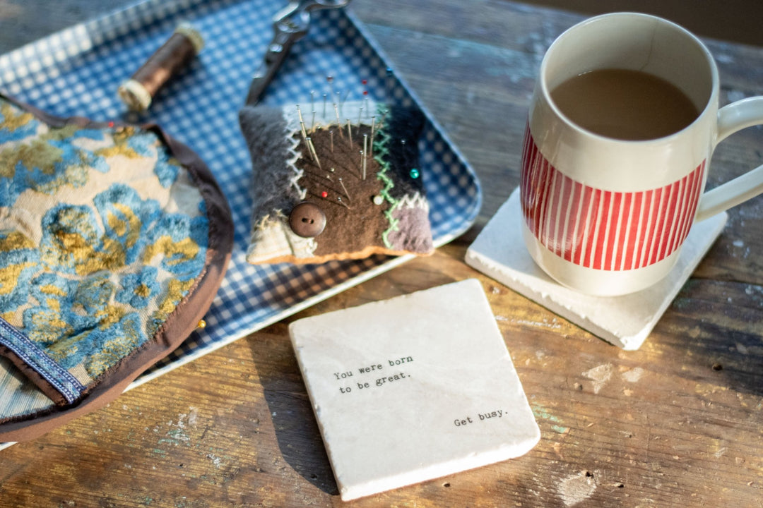 Marble Coasters - You were born to be great - Cedar Mountain Studios