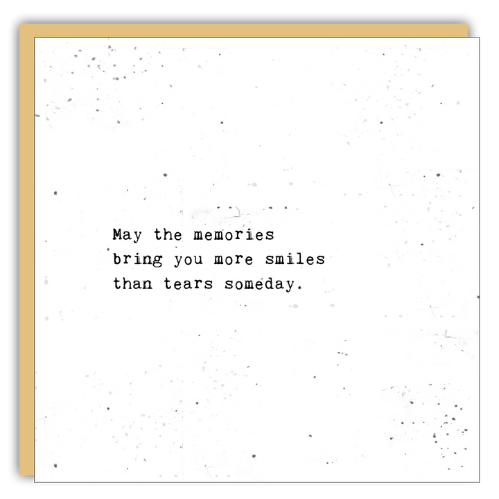 Keepsake Cards - Little Gem - May the memories