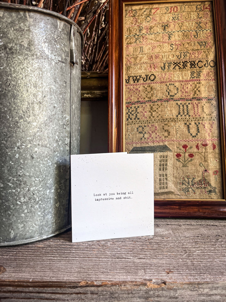 Keepsake Cards - Little Gem - Look at you