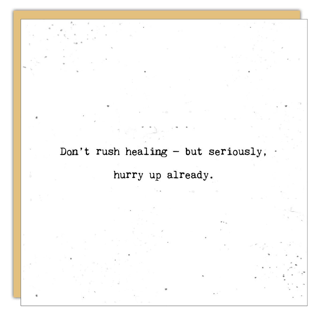 Stationery - Little Gem - Don’t rush healing - Cedar Mountain Studios