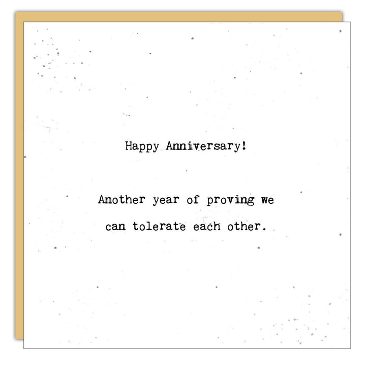 Stationery - Little Gem - Happy Anniversary! Another year of proving - Cedar Mountain Studios