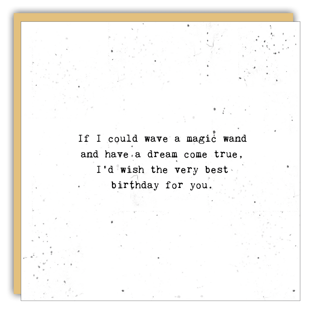 Stationery - Little Gem - If I could wave a magic wand - Cedar Mountain Studios