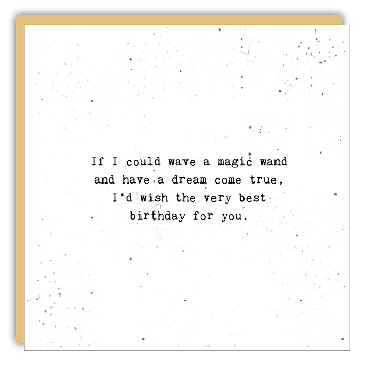 Stationery - Little Gem - If I could wave a magic wand - Cedar Mountain Studios