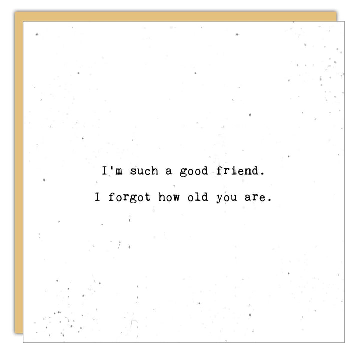 Stationery - Little Gem - I’m such a good friend - Cedar Mountain Studios