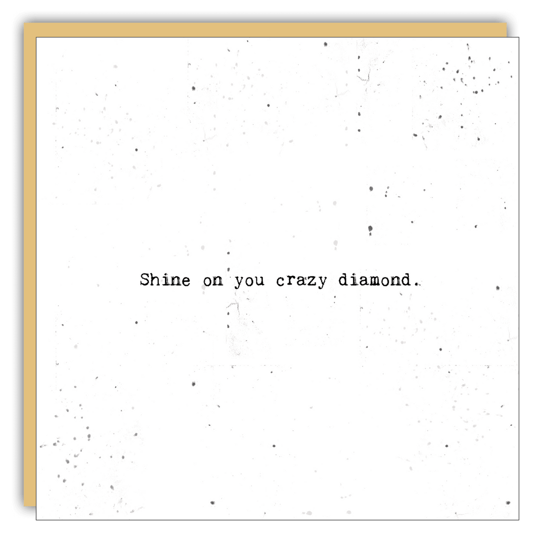 Stationery - Little Gem - Shine on you crazy diamond - Cedar Mountain Studios
