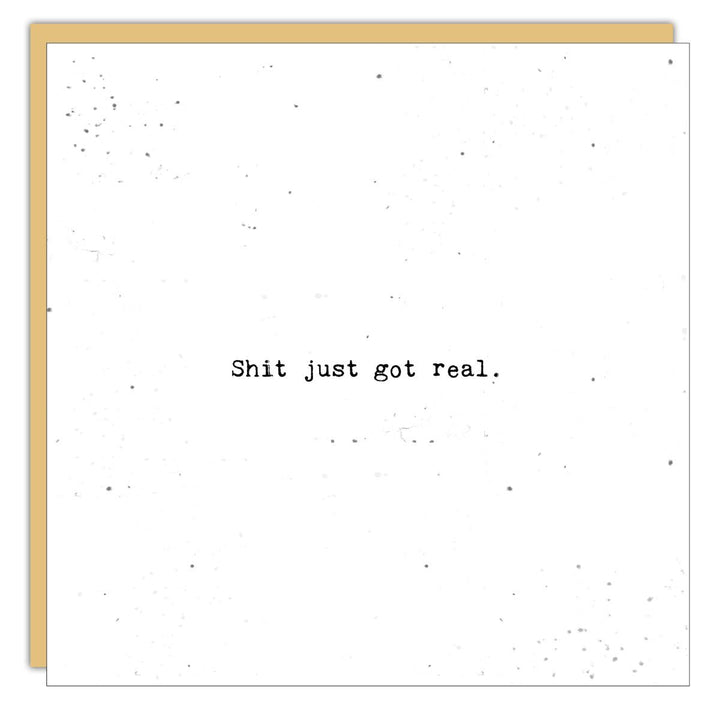 Stationery - Little Gem - Shit just got real - Cedar Mountain Studios