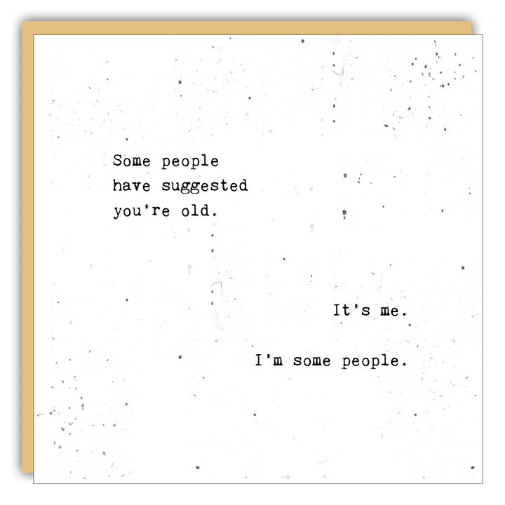 Stationery - Little Gem - Some people have suggested - Cedar Mountain Studios