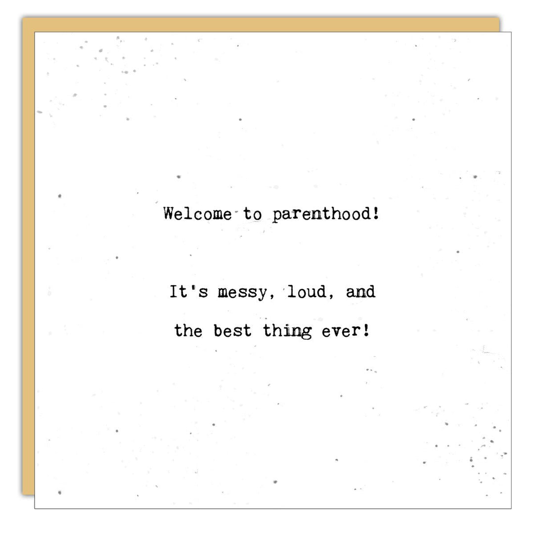 Stationery - Little Gem - Welcome to parenthood! - Cedar Mountain Studios
