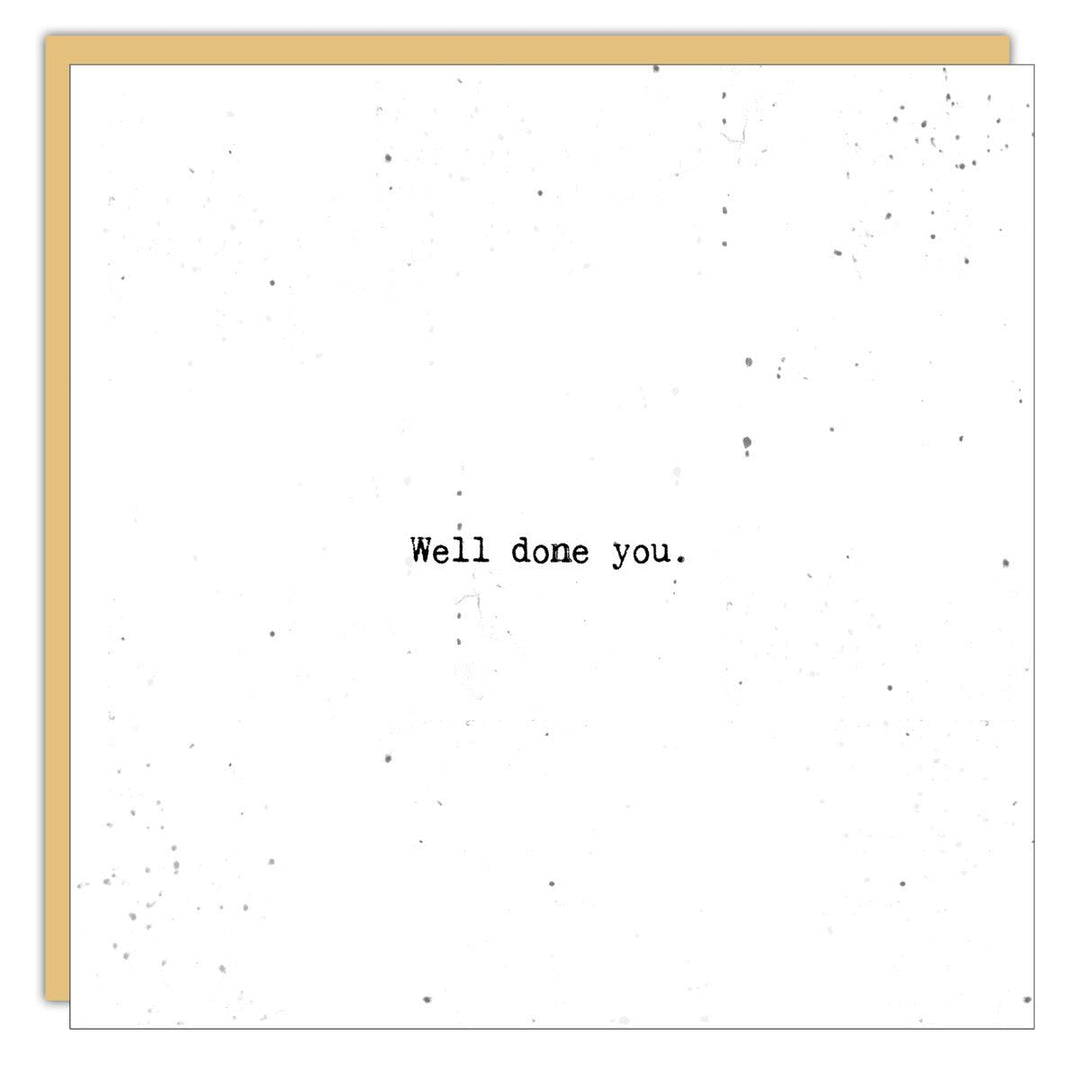 Stationery - Little Gem - Well done you! - Cedar Mountain Studios