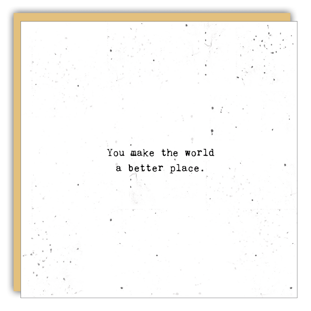 Stationery - Little Gem - You make the world a better place - Cedar Mountain Studios