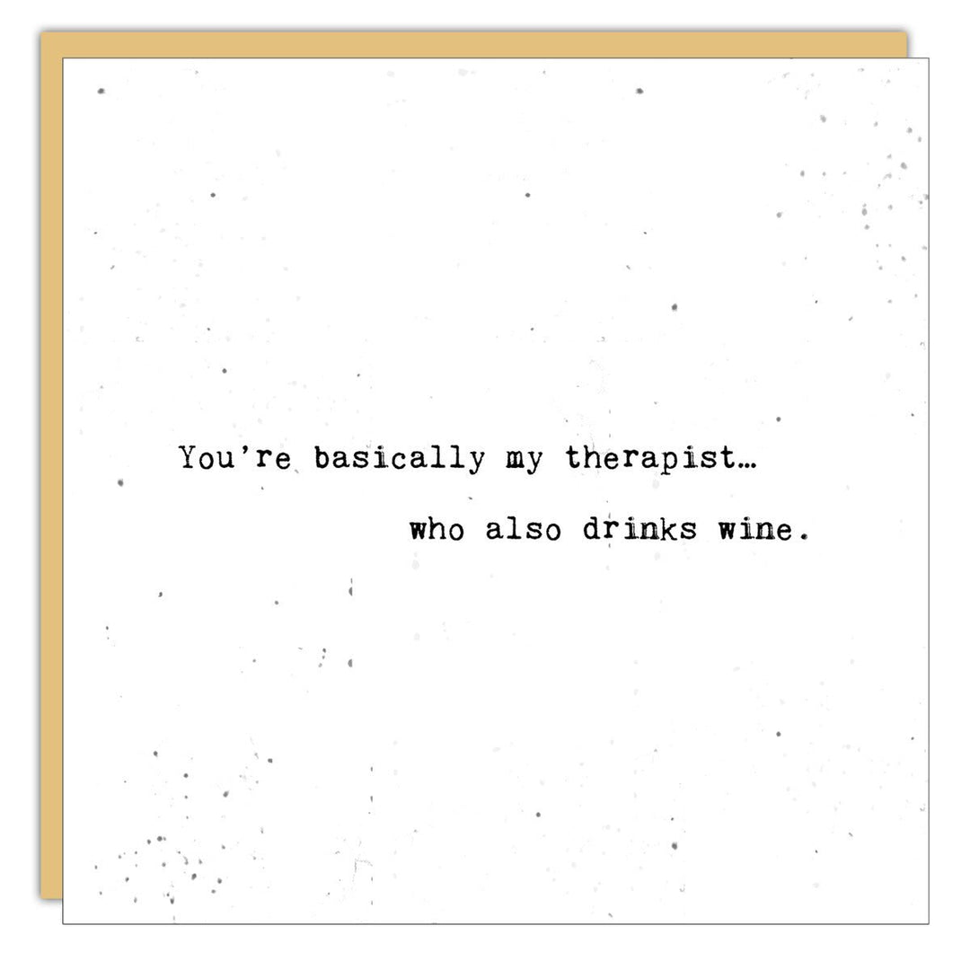 Stationery - Little Gem - You’re basically my therapist - Cedar Mountain Studios