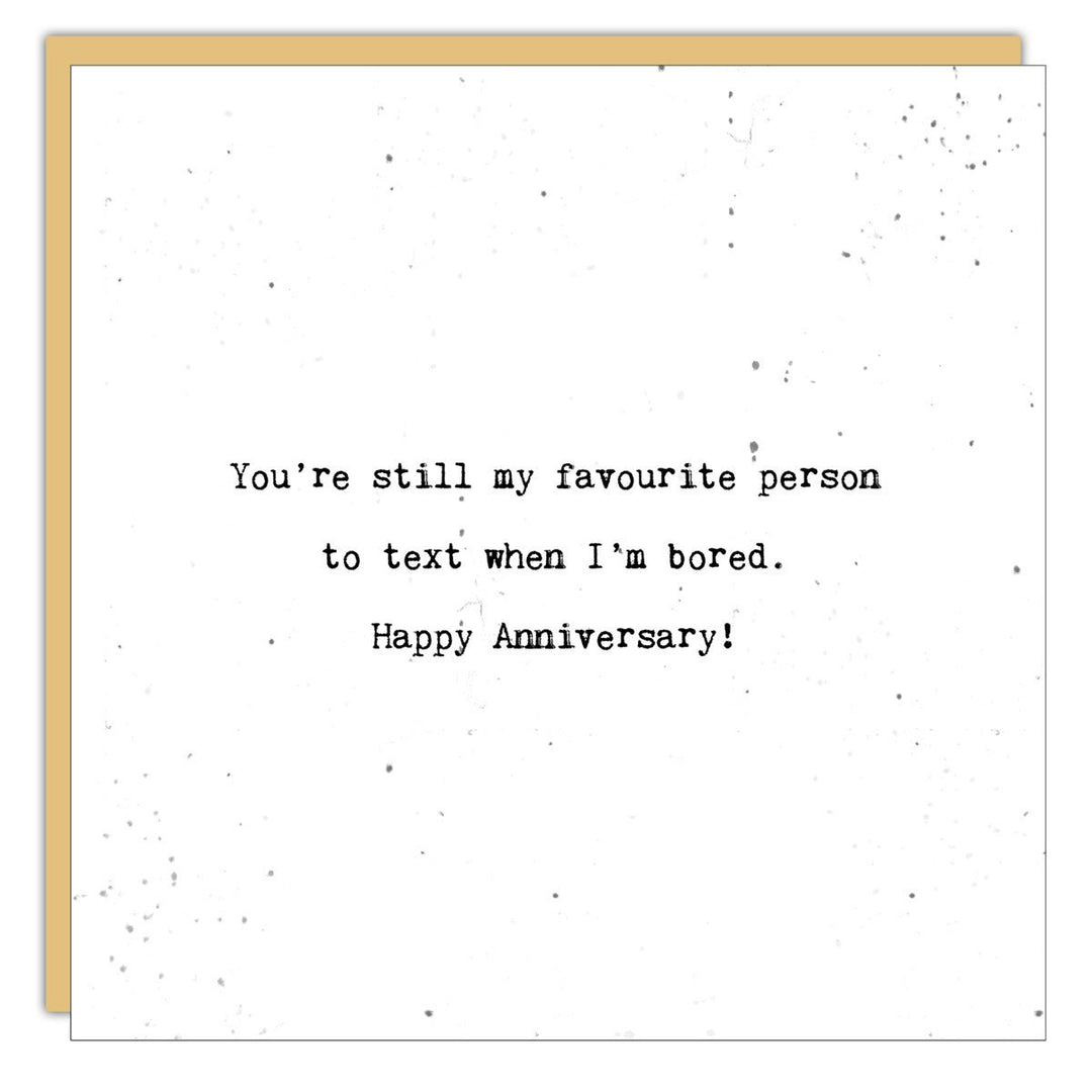 Stationery - Little Gem - You’re still my favorite person to text - Cedar Mountain Studios