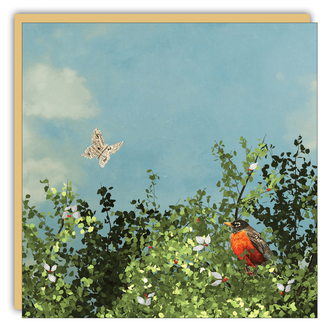 Stationery - Lost & Found Card - Michelle Ciarlo - Hayes - Robin - Cedar Mountain Studios