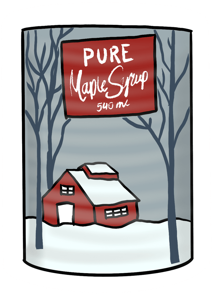 Stickers | Stick around, eh? - Syrup - Cedar Mountain Studios