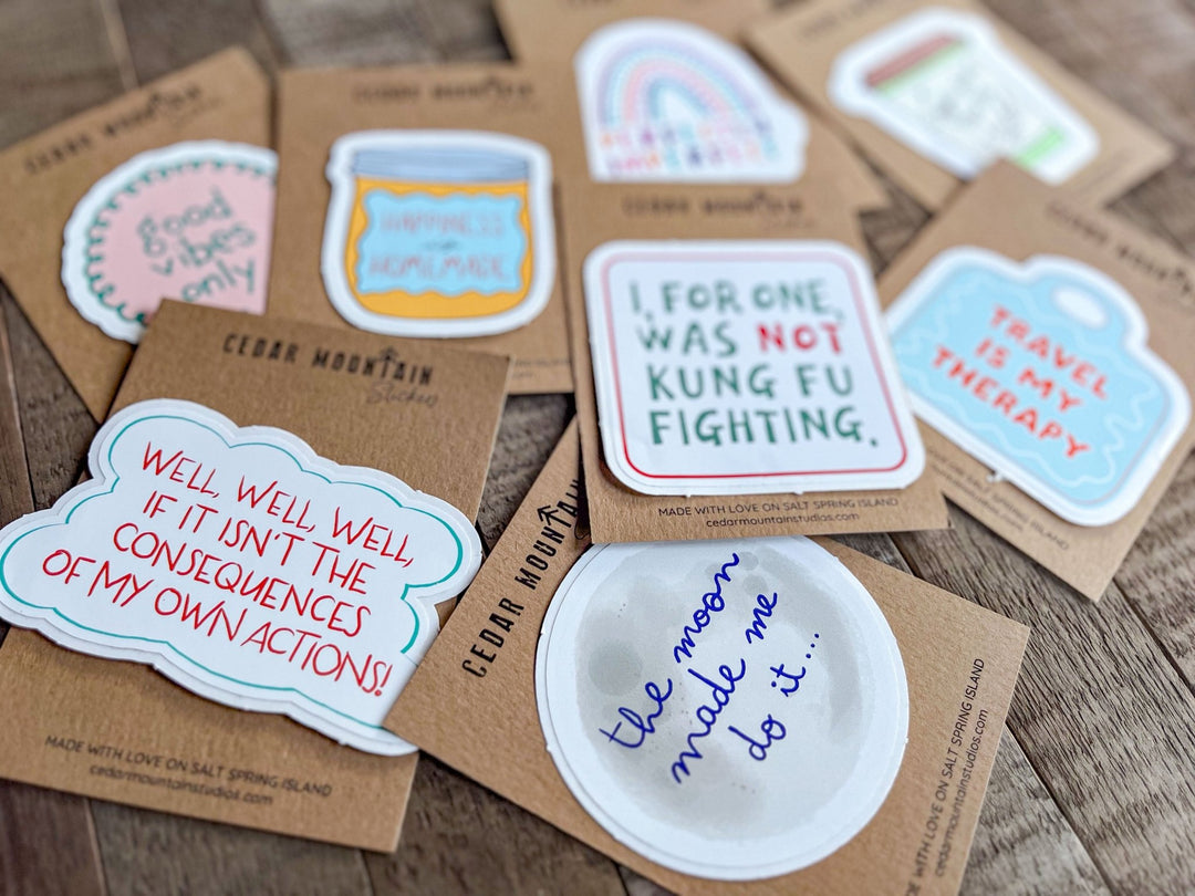 Stickers | Stick With it - well, well, well - Cedar Mountain Studios