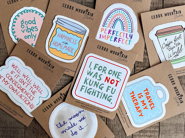 Stickers | Stick With it - well, well, well - Cedar Mountain Studios