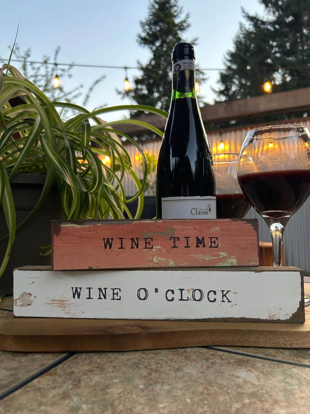 Timber Bit - Medium - Wine Time - Cedar Mountain Studios