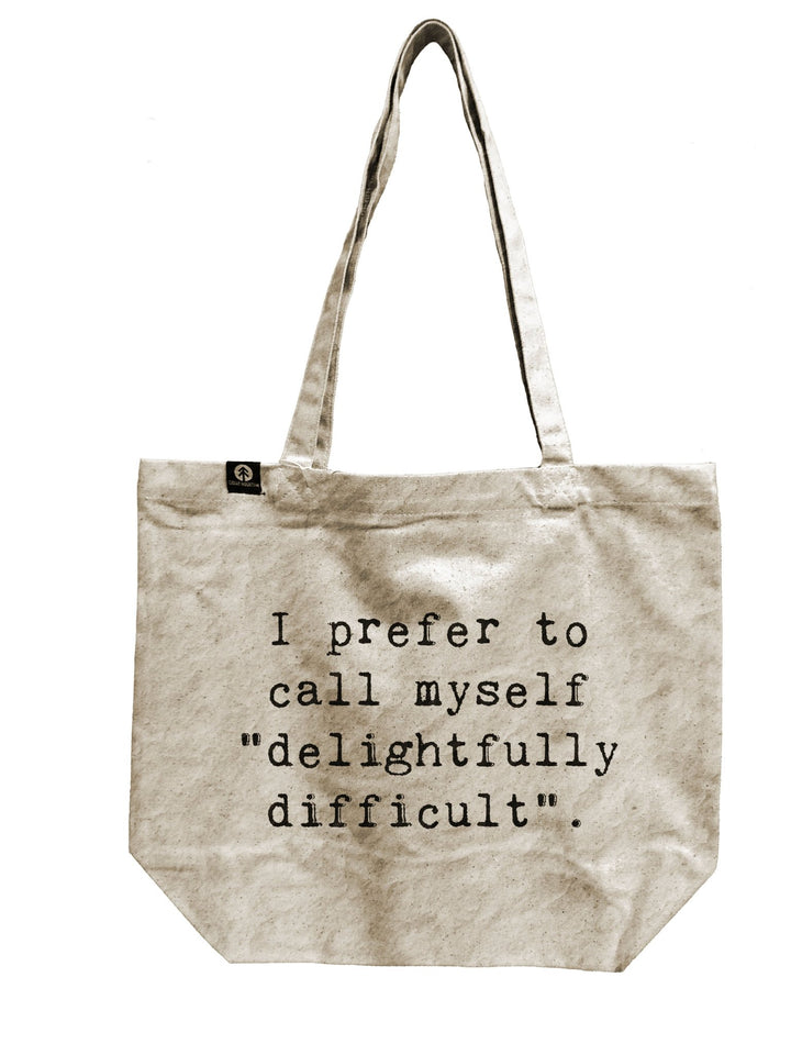 Tote Bag - I Prefer To Call Myself - Cedar Mountain Studios