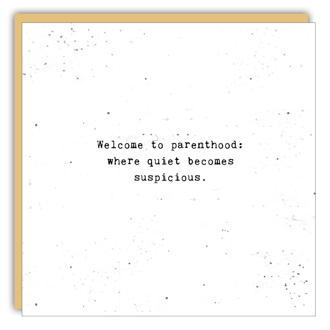 Keepsake Cards - Little Gem - Welcome to parenthood