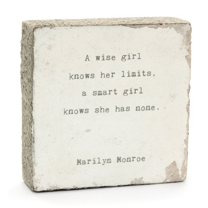 A Wise Girl (Marilyn Monroe) Little Gem - Cedar Mountain Studios