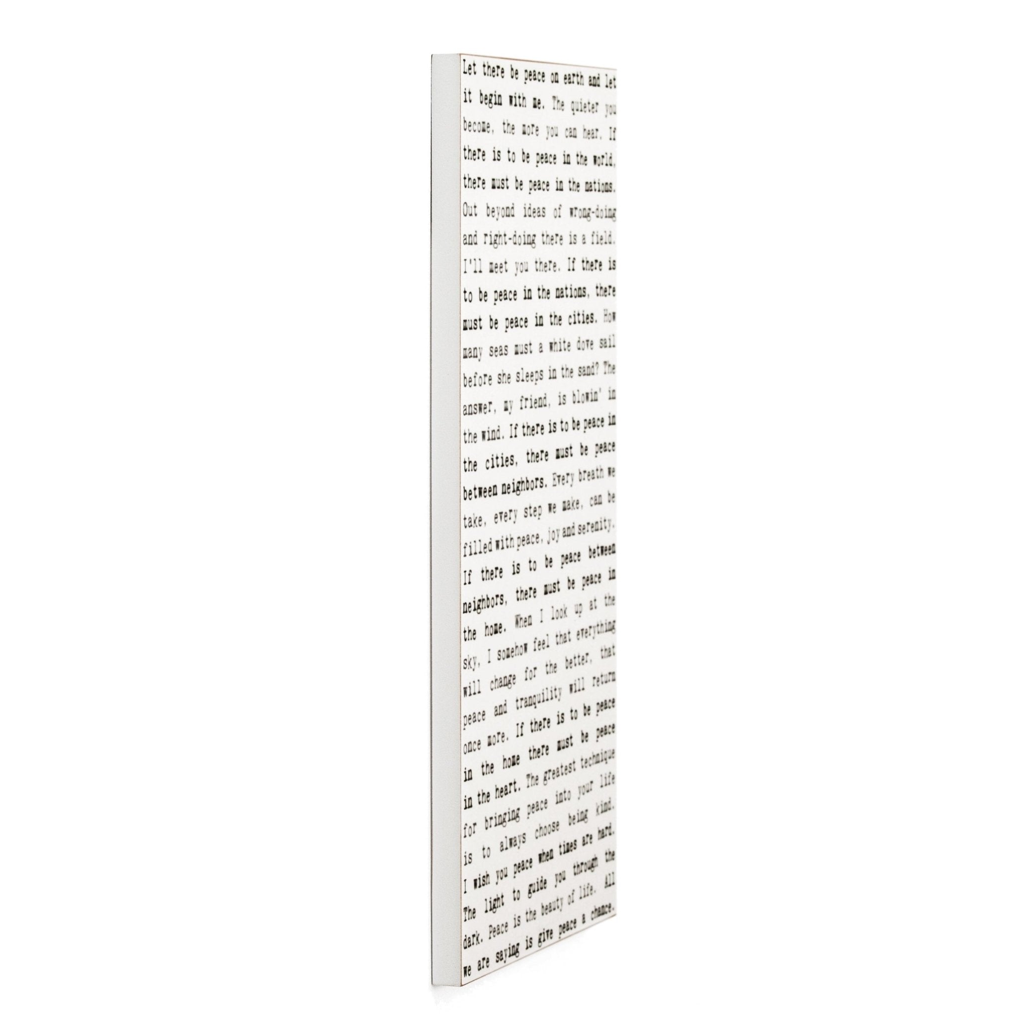 Inspirational Art - Custom - Typewriter Signs – Cedar Mountain Studios