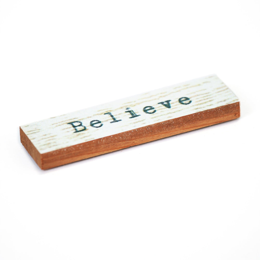 Believe Timber Magnet - Cedar Mountain Studios