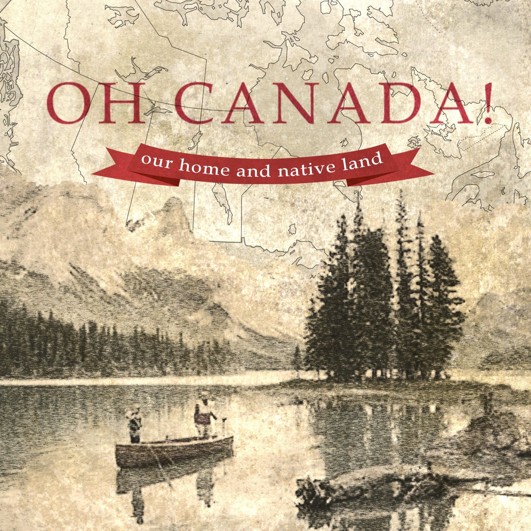 Canoe Canada Marble Coaster - Cedar Mountain Studios