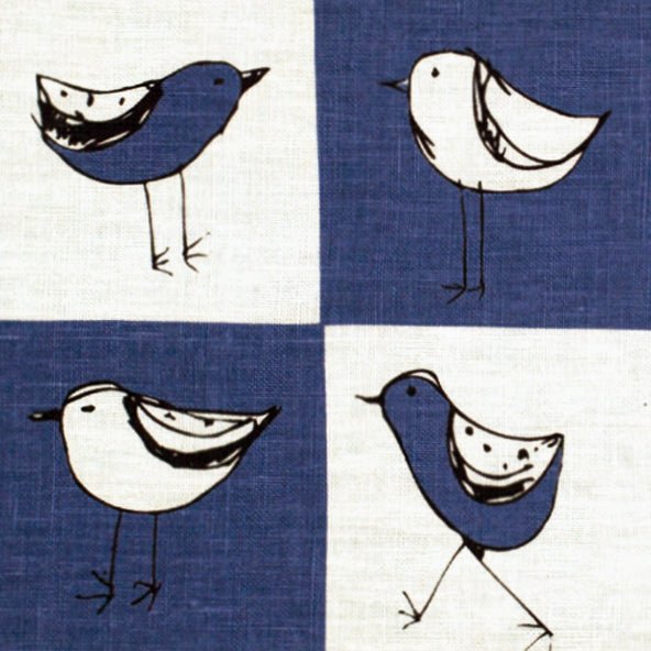 Check Bird Tea Towel - Cedar Mountain Studios