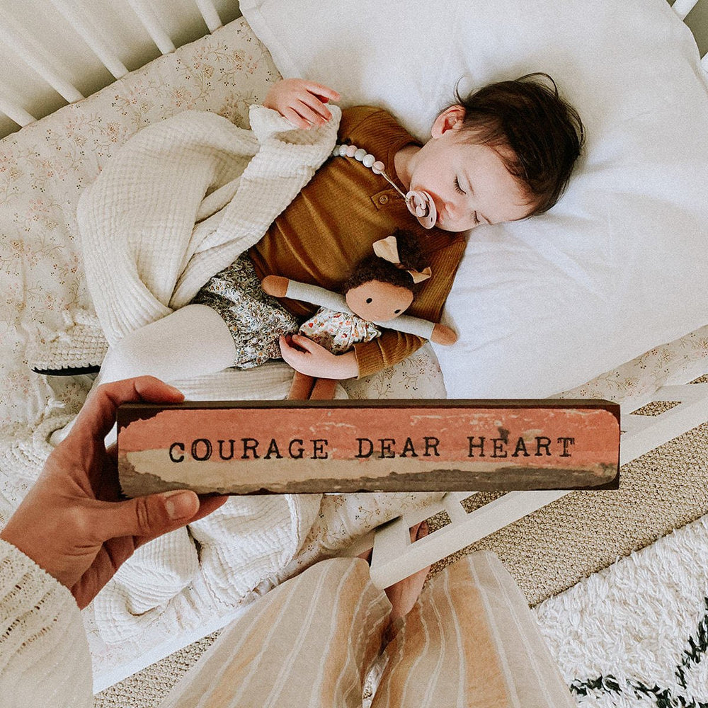 Courage Dear Heart Timber Bit - Cedar Mountain Studios