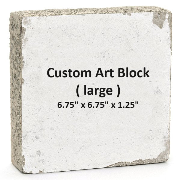 Custom Art Block, large - Cedar Mountain Studios