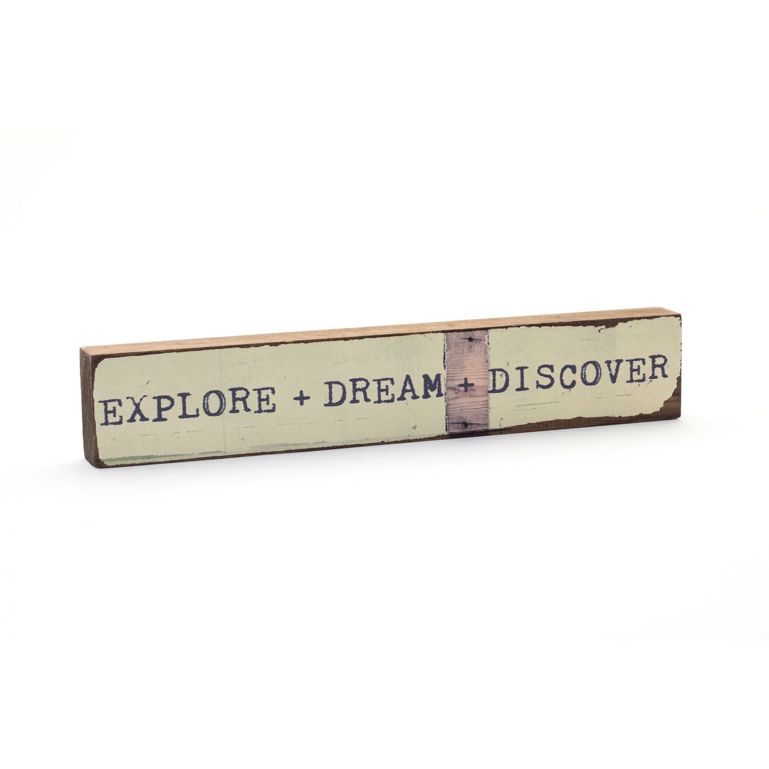 Explore + Dream + Discover Timber Bit - Cedar Mountain Studios