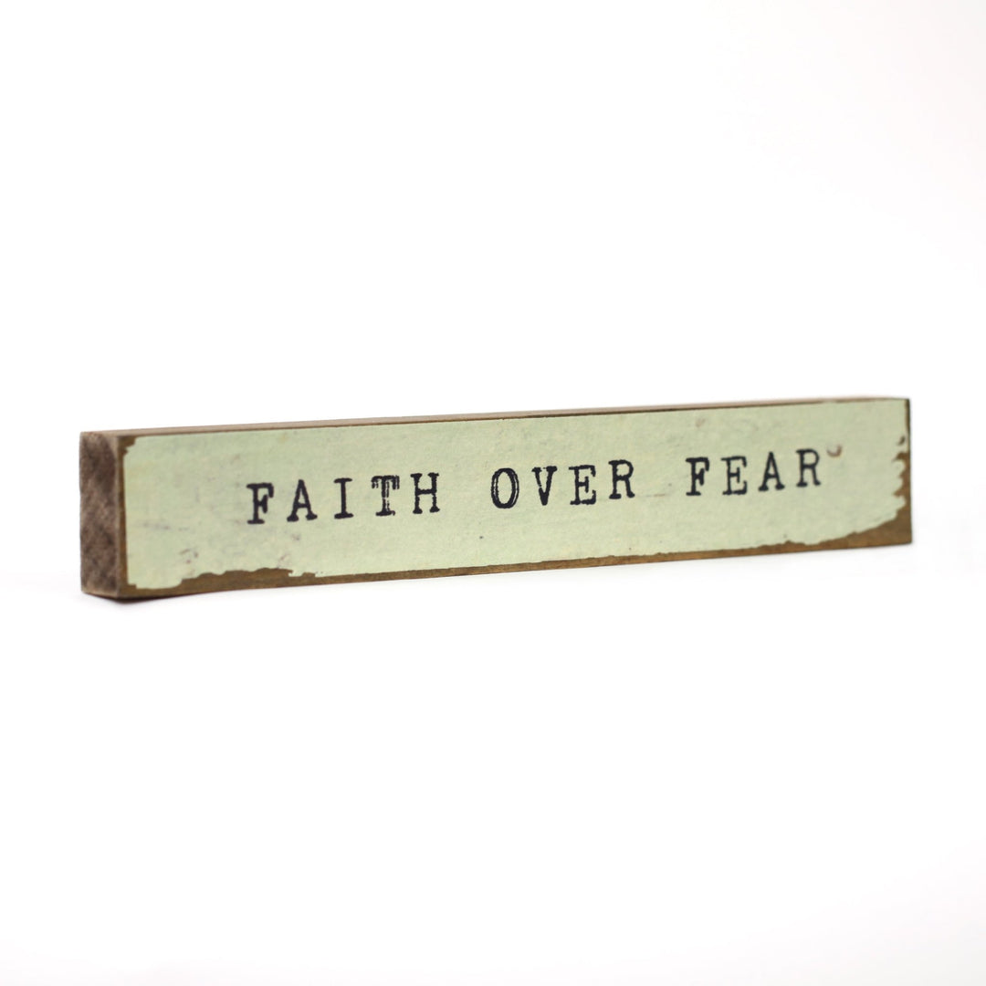 Faith Over Fear Timber Bit - Cedar Mountain Studios