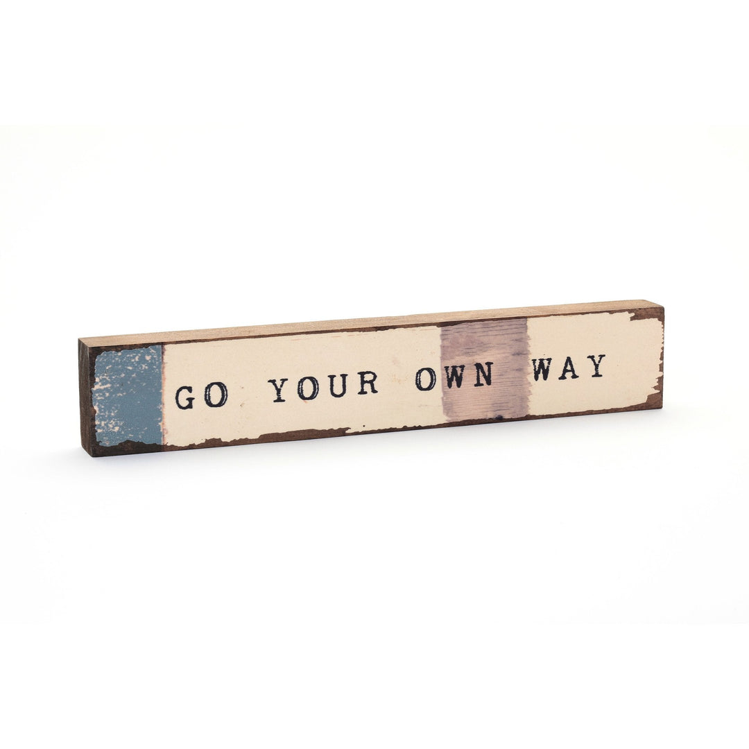 Go Your Own Way Timber Bit - Cedar Mountain Studios