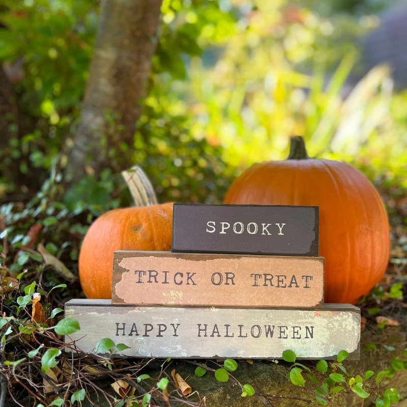 Happy Halloween Timber Bit - Cedar Mountain Studios